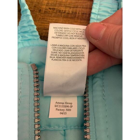 CARTER’S Girl’s NWT Mint Green Ski/Snow Bib Overalls / Size: 12 Months - Picture 4 of 10